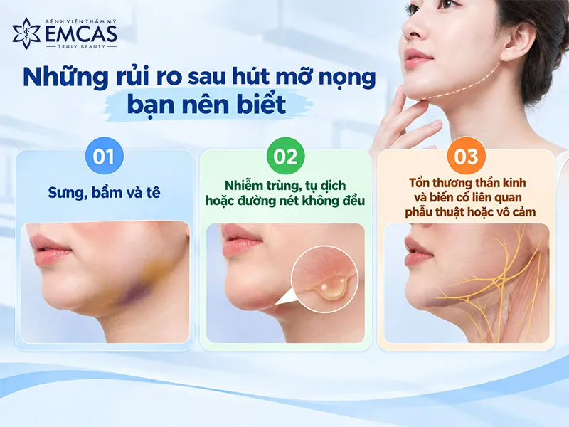 Sưng, bầm hoặc tê là các triệu chứng thường gặp có thể xuất hiện trong quá trình hồi phục.