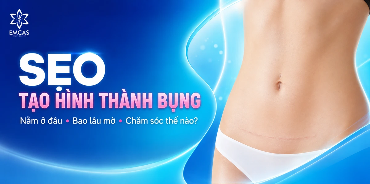 Sẹo tạo hình thành bụng nằm ở đâu, bao lâu mờ và chăm sóc thế nào?