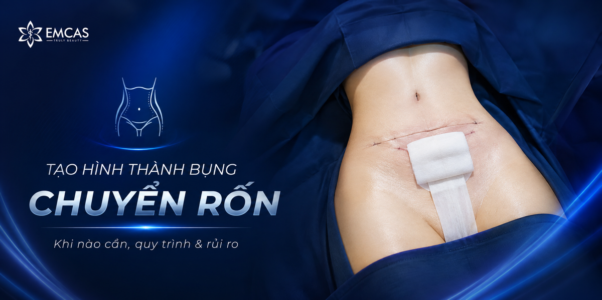 Tạo hình thành bụng chuyển rốn: Khi nào cần, quy trình & rủi ro