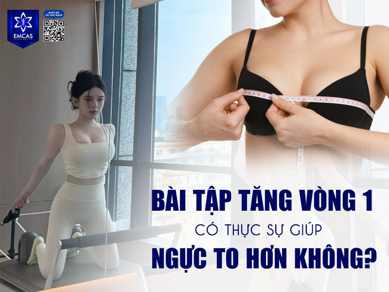 Bài tập không làm tăng kích thước tuyến vú nhưng giúp vòng 1 săn chắc và nâng cao hơn nhờ phát triển cơ ngực.