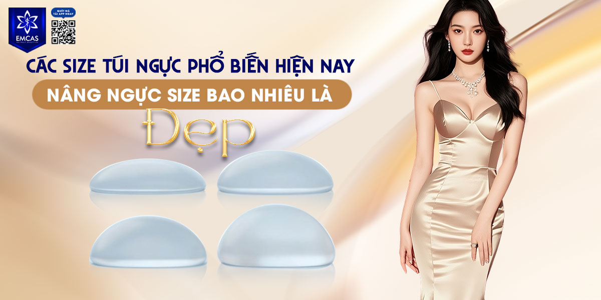 Các size túi ngực phổ biến: Nâng ngực size bao nhiêu là đẹp?