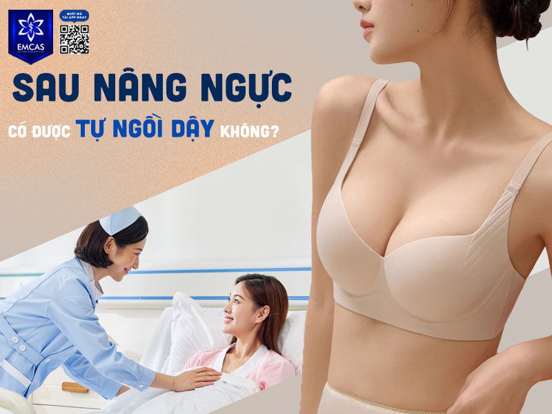 Sau phẫu thuật khoảng 1 tuần, bạn đã có thể tự ngồi dậy bình thường không cần sự hỗ trợ của điều dưỡng hoặc người thân.