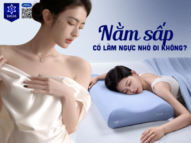 Nằm sấp không làm vòng 1 nhỏ lại về mặt kích thước hay giảm thể tích mô tuyến vú, nhưng có thể gây chèn ép mô ngực nếu duy trì trong thời gian dài.