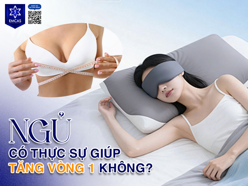 Ngủ không trực tiếp làm tăng kích thước vòng 1, nhưng giấc ngủ chất lượng có thể hỗ trợ duy trì sự cân bằng nội tiết tố, đặc biệt là estrogen và hormone tăng trưởng.