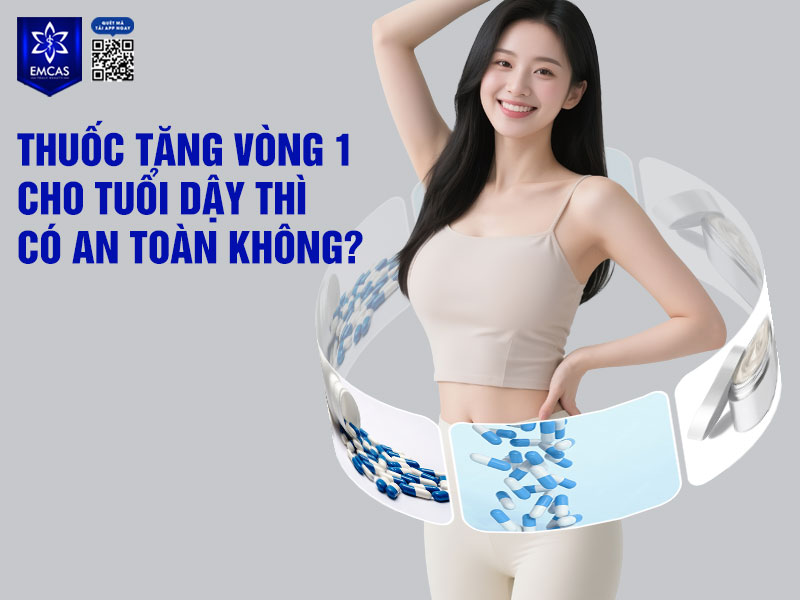 Không có loại thuốc tăng vòng 1 nào được khuyến nghị cho tuổi dậy thì. Hình 13: text: Nâng ngực SVF