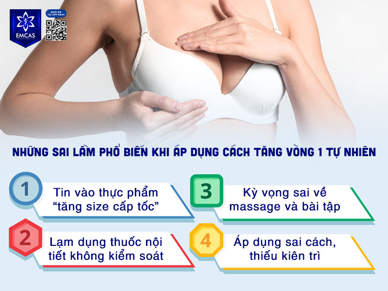 Việc áp dụng các phương pháp cải thiện vòng 1 theo truyền miệng hoặc thông tin chưa được kiểm chứng, có thể dẫn đến hiệu quả không như mong đợi, thậm chí tiềm ẩn rủi ro cho sức khỏe.