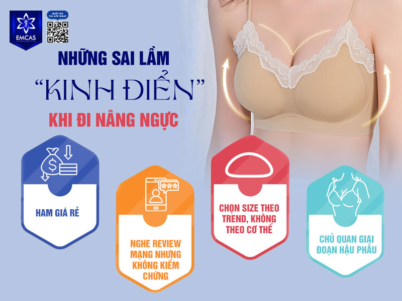 Việc chạy theo xu hướng, chọn size ngực theo người khác mà không dựa trên vóc dáng cá nhân dễ khiến vòng 1 mất cân đối, thiếu tự nhiên.