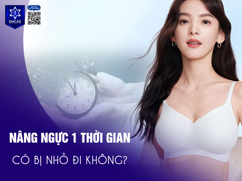 Sau khi nâng ngực một thời gian, vòng 1 có thể “nhỏ đi” một chút do tình trạng sưng nề giảm dần và mô ngực bắt đầu ổn định về kích thước thực tế.