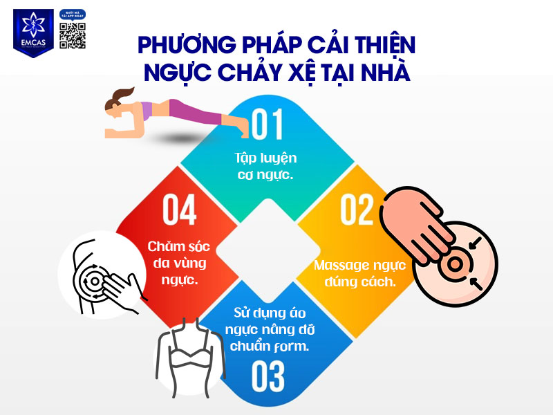 Những cách nâng ngực chảy xệ tại nhà phù hợp với người ngực sa trễ nhẹ, da còn đàn hồi tốt và mong muốn cải thiện dần theo thời gian