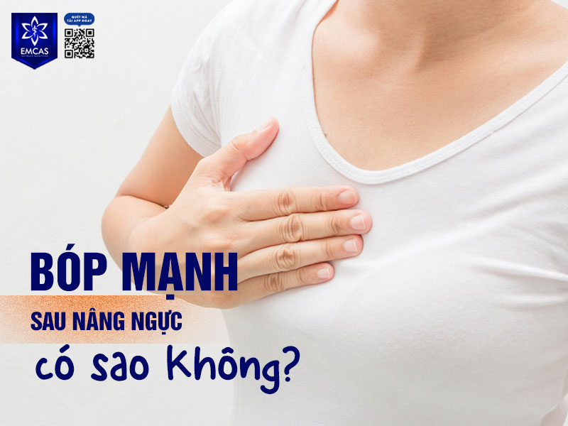 Bóp mạnh sau nâng ngực có thể gây ảnh hưởng tiêu cực đến vòng 1 như lệch túi, tăng nguy cơ bao xơ hay ảnh hưởng đến kết quả lâu dài.