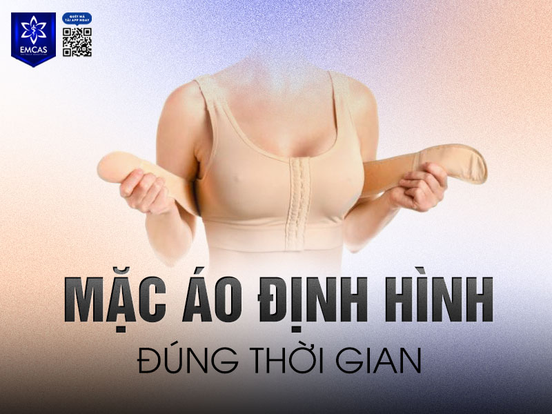 Áo định hình giúp cố định túi ngực, giữ form dáng và hỗ trợ quá trình hồi phục.