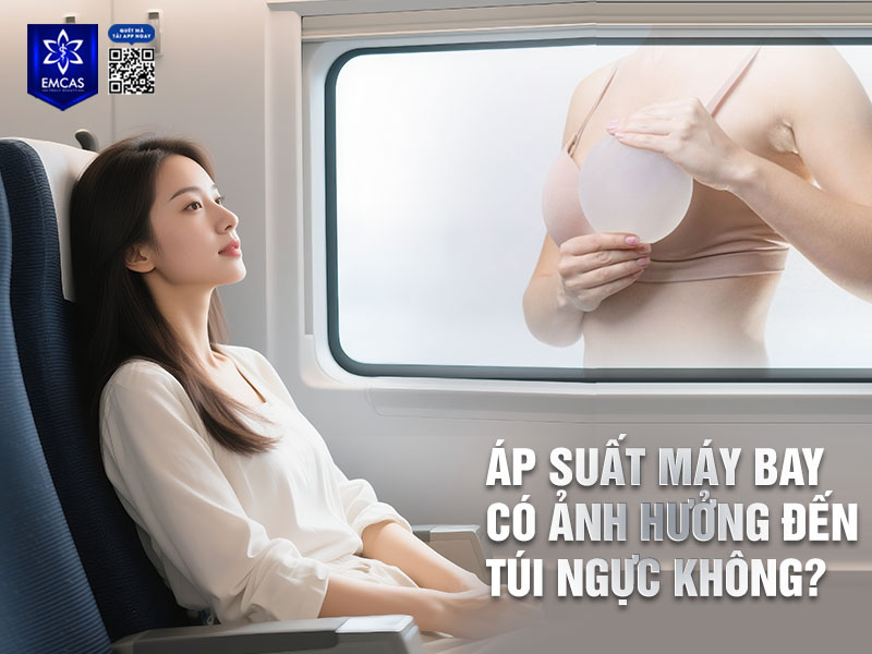 Áp suất máy bay sẽ KHÔNG làm vỡ túi độn ngực vì đã được điều chỉnh nằm trong ngưỡng an toàn sinh lý giúp cơ thể duy trì trạng thái ổn định trong suốt chuyến bay.