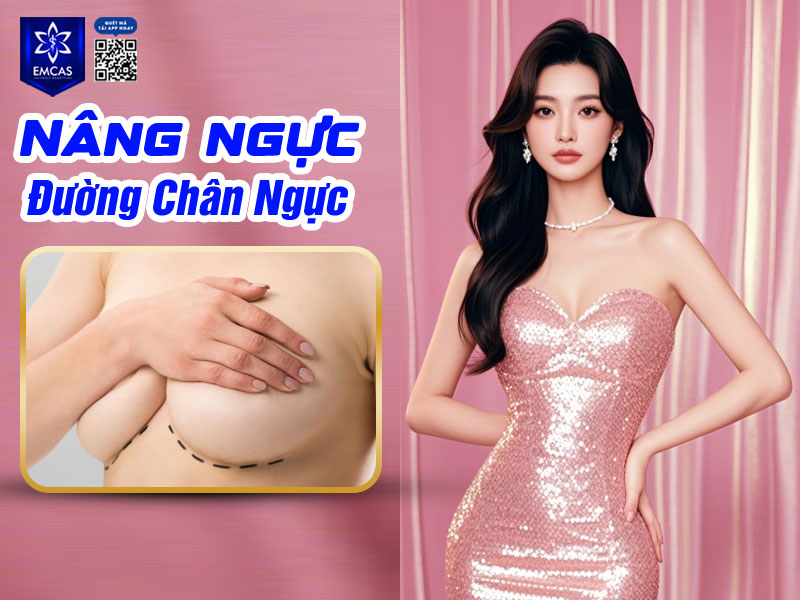 Nâng ngực đường chân ngực là kỹ thuật đặt túi độn thông qua đường rạch nhỏ tại nếp gấp dưới bầu ngực (còn gọi là chân ngực hay chân ngực vạt).