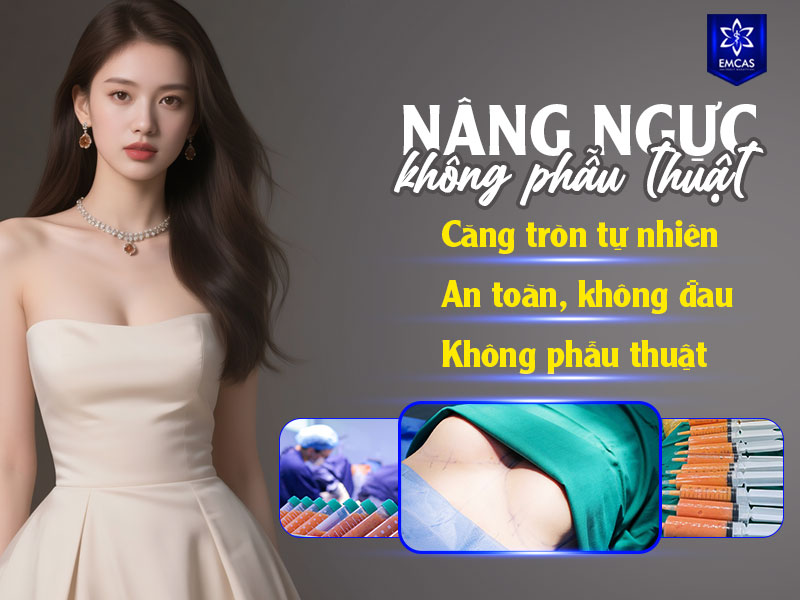 Nâng ngực không phẫu thuật là giải pháp cải thiện kích thước và hình dáng vòng 1 bằng các phương pháp ít xâm lấn, không cần can thiệp dao kéo hay đặt túi độn ngực.