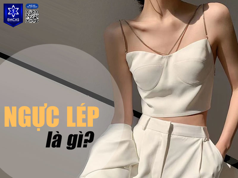Ngực lép là tình trạng vòng 1 có kích thước nhỏ, mô tuyến vú kém phát triển, thiếu độ đầy đặn và không cân đối với tổng thể cơ thể.