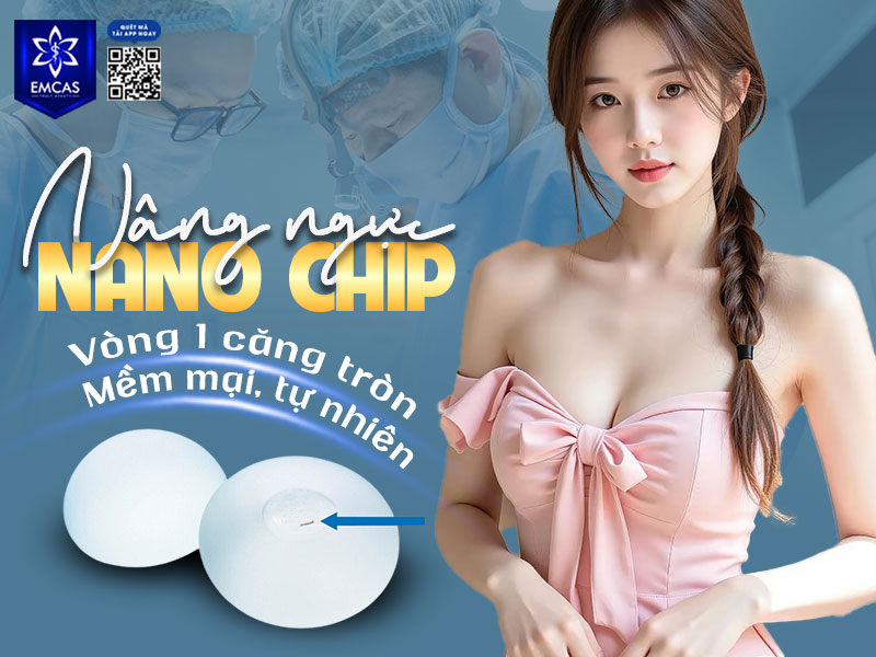 Nâng ngực Nano chip là phương pháp thẩm mỹ vòng 1 sử dụng túi độn Nano chip – dòng túi ngực thế hệ mới được tích hợp chip nhận diện thông minh bên trong túi.