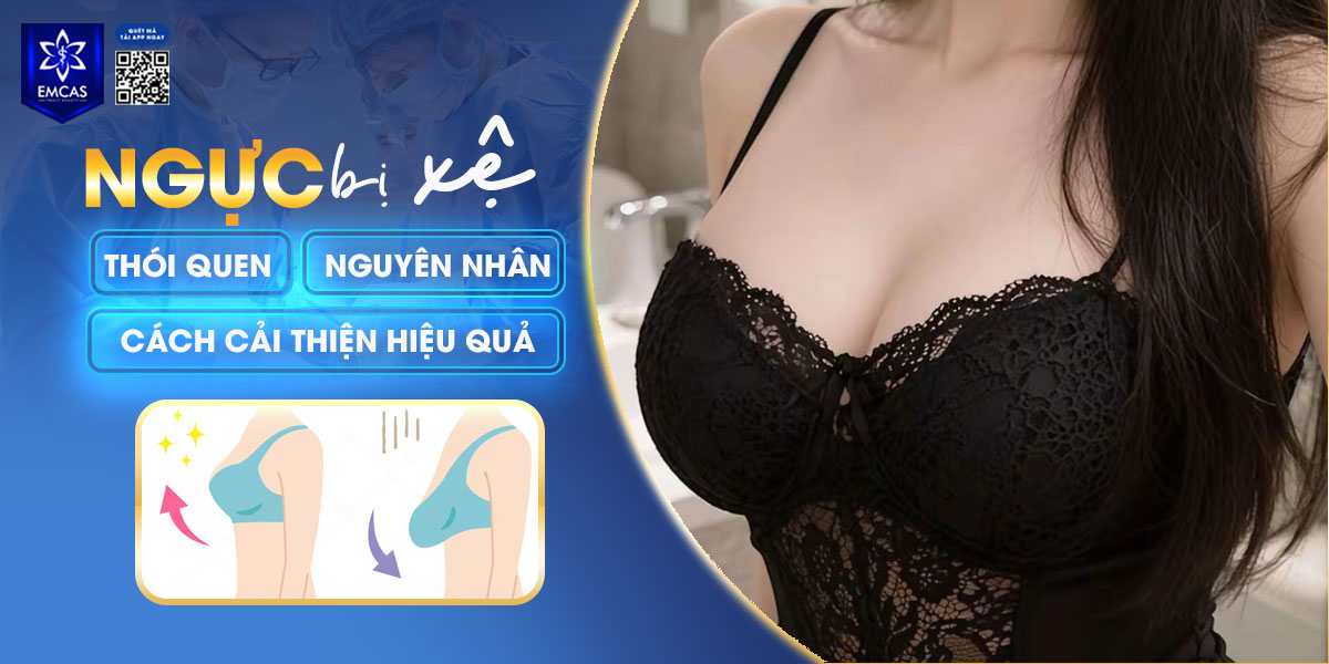 Thói quen nguyên nhân làm ngực bị xệ và giải pháp khắc phục