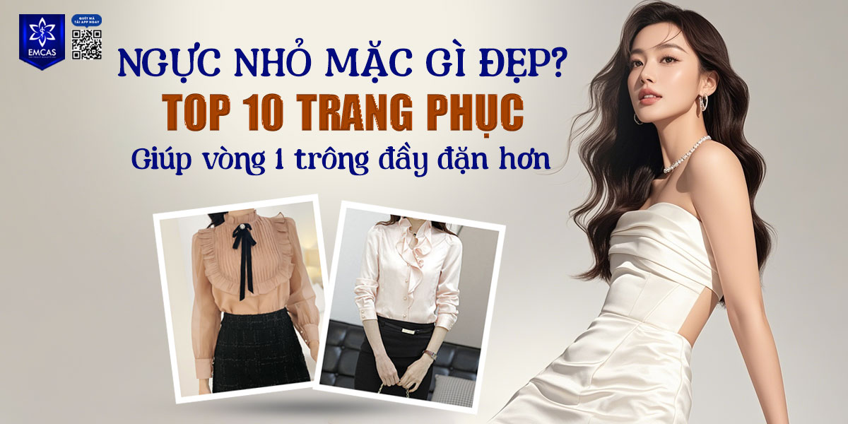Ngực nhỏ mặc gì đẹp? Top 10 trang phục giúp vòng 1 trông đầy đặn hơn