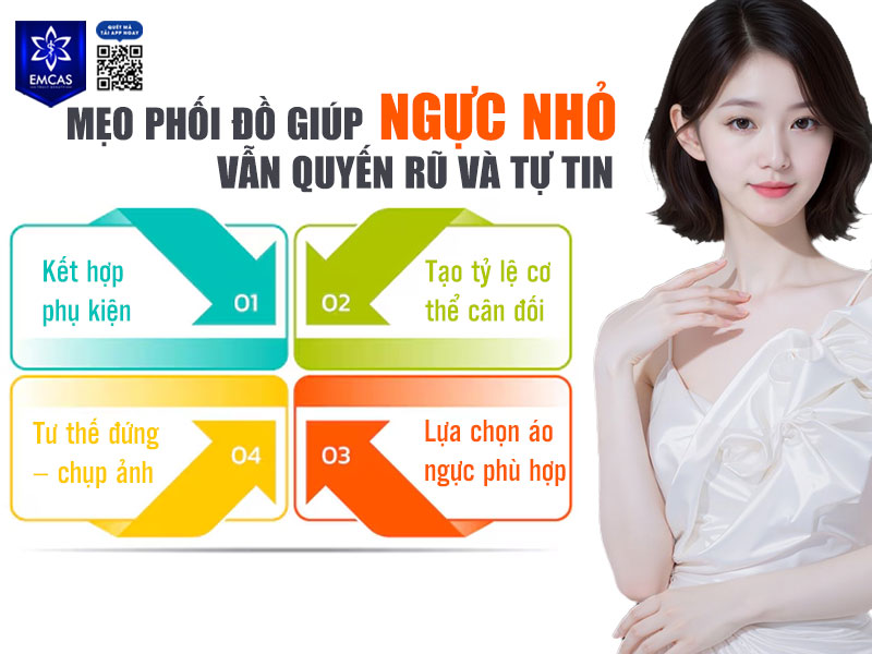 Để tôn dáng, che đi ngực lép và tăng sự tự tin, nên quan tâm một số mẹo phối đồ để giúp vòng 1 trông đầy đặn hơn.