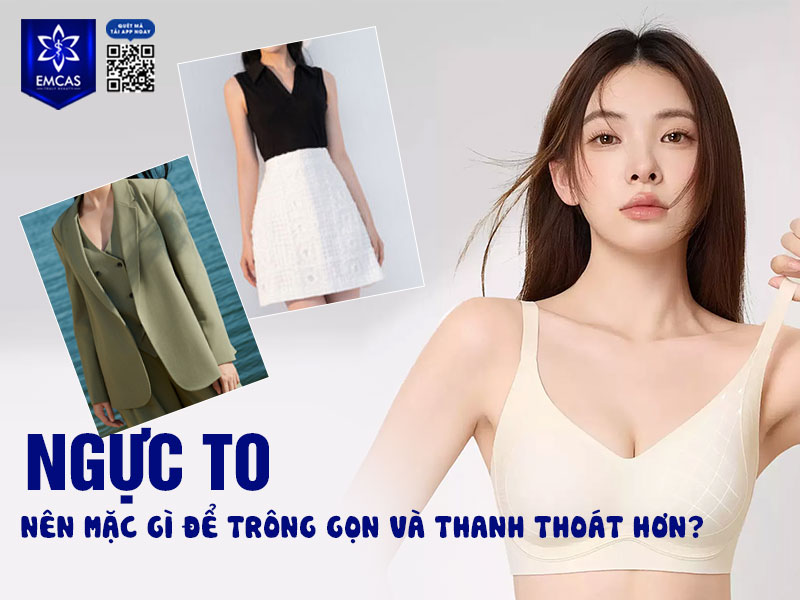 Những trang phục có thiết kế cổ chữ V, cổ tim hoặc đường cắt dọc sẽ giúp phần thân trên trông dài hơn, giảm cảm giác đầy đặn của vòng 1. 