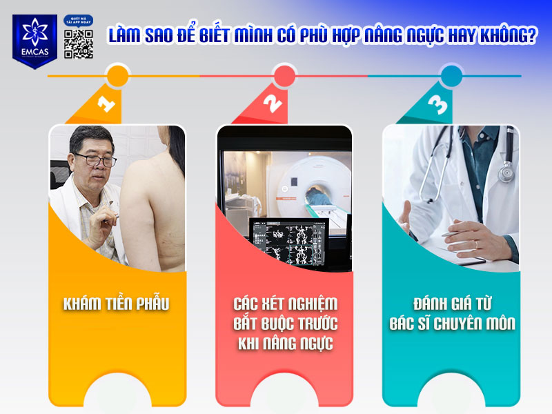 Để xác định chính xác những ai không nên nâng ngực, việc đánh giá trước phẫu thuật là bước bắt buộc và không thể bỏ qua.