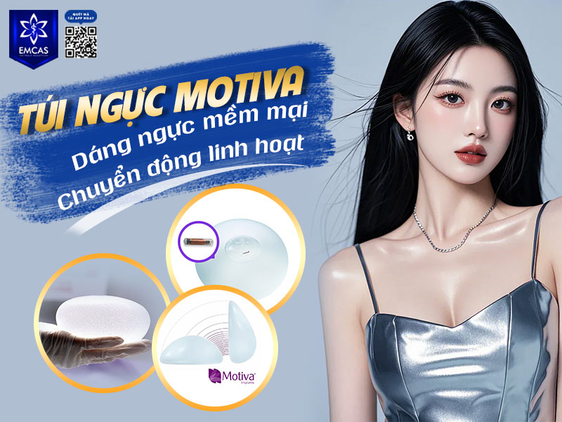 Túi nâng ngực Motiva được thiết kế với bề mặt nano siêu mịn, giúp tăng độ bám dính với mô ngực, giảm nguy cơ xô lệch, từ đó góp phần hạn chế bao xơ.