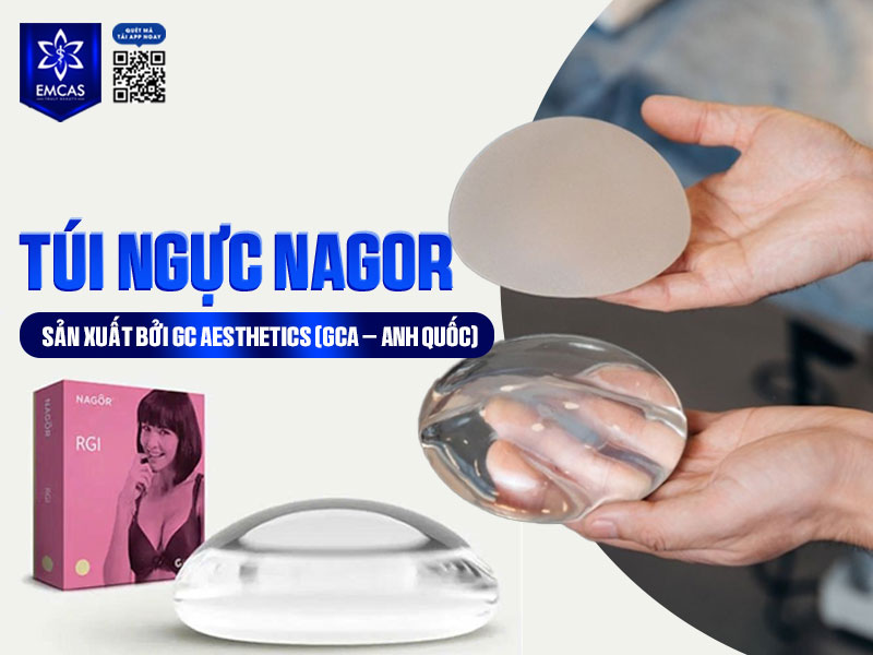 Túi ngực Nagor là dòng túi độn ngực cao cấp sản xuất bởi GC Aesthetics (GCA – Anh Quốc)