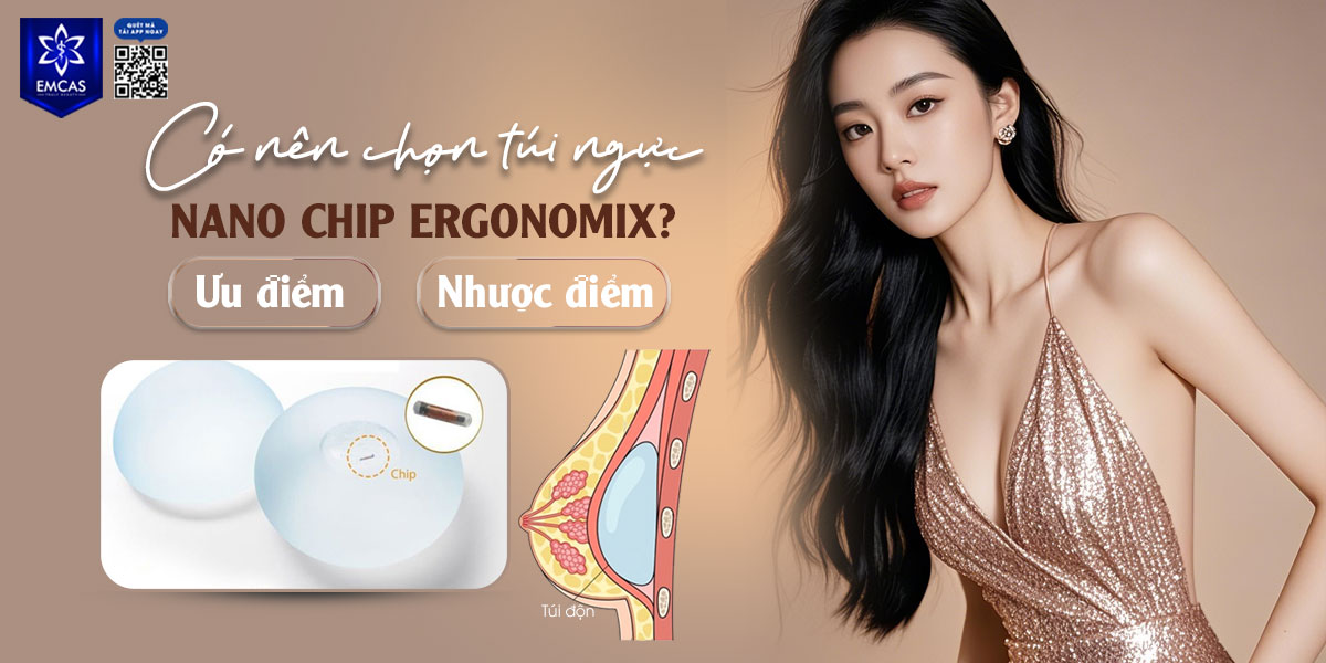 Có nên chọn túi ngực nano chip Ergonomix? Ưu điểm và nhược điểm
