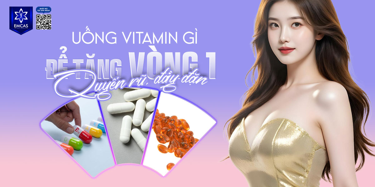 UỐNG VITAMIN GÌ ĐỂ TĂNG VÒNG 1 “QUYẾN RŨ, ĐẦY ĐẶN”?