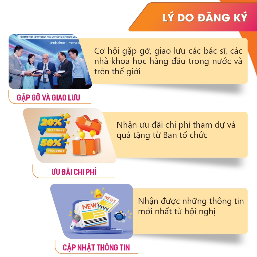 Thông Báo Về Hội Nghị Khoa Học: Cập Nhật Nghiên Cứu Và Ứng Dụng Y Học Tái Tạo Trong Phẫu Thuật Tạo Hình Thẩm Mỹ