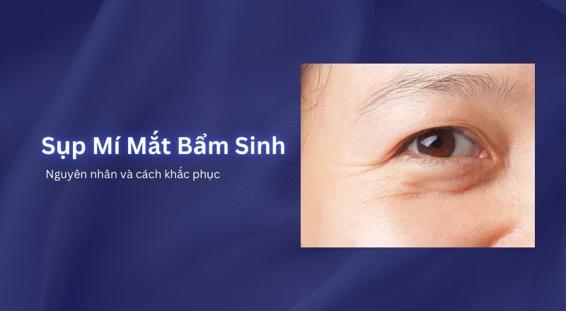 Sụp Mí Mắt Bẩm Sinh: Nguyên Nhân Và Cách Khắc Phục