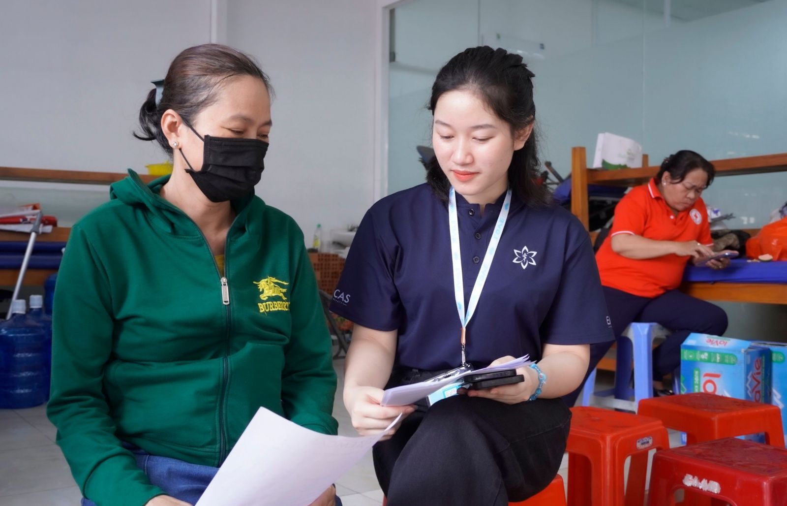 Khám Tầm Soát Ung Thư Vú Cho Phụ Nữ Xã Vĩnh Lộc B - Bình Chánh