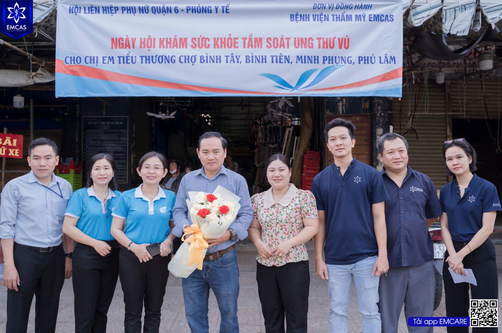 Tầm Soát Ung Thư Vú Miễn Phí Tại Chợ Minh Phụng Quận 6