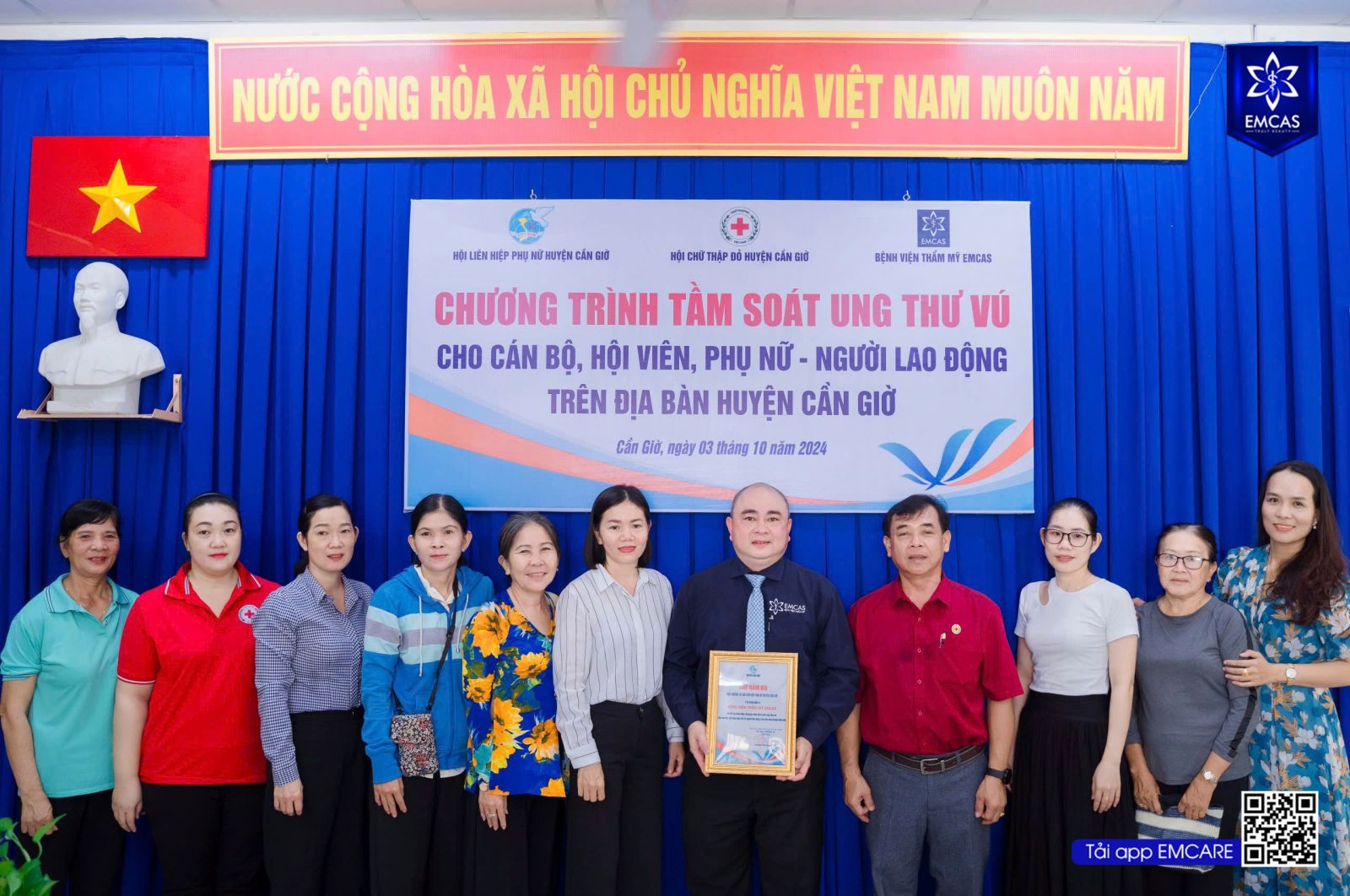Tầm Soát Ung Thư Vú Miễn Phí Tại Huyện Cần Giờ