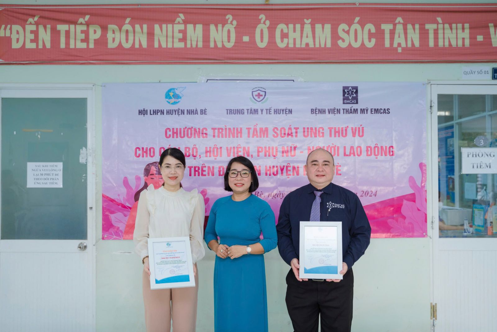 Tầm Soát Ung Thư Vú Miễn Phí Tại Huyện Nhà Bè