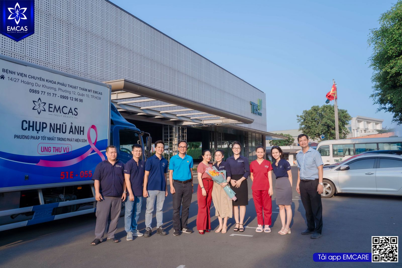 Chuyến Xe Vì Cộng Đồng – Hành Trình Tầm Soát Ung Thư Vú Cùng EMCAS