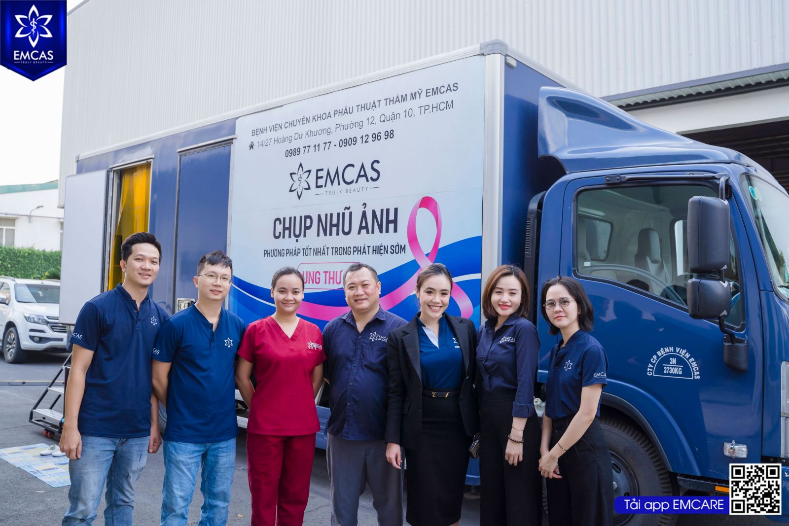 Chuyến Xe Vì Cộng Đồng – Hành Trình Tầm Soát Ung Thư Vú Cùng EMCAS