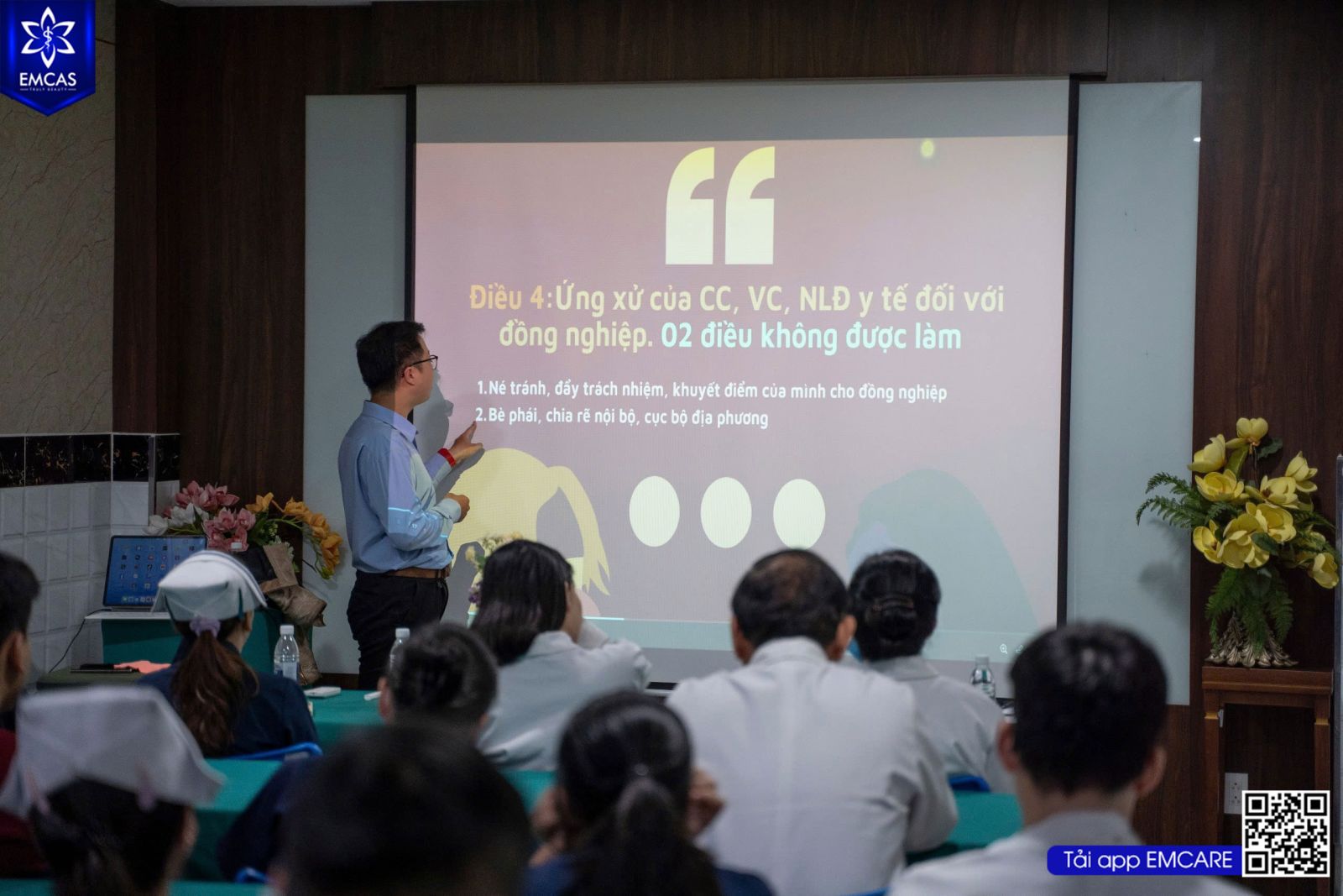 Tập Huấn Kỹ Năng Giao Tiếp, Ứng Xử, Y Đức Trong Bệnh Viện