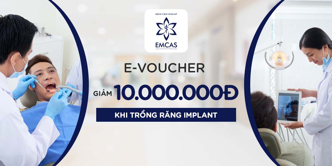 Voucher giảm giá làm đẹp tại EMCAS đã có mặt trên MOMO