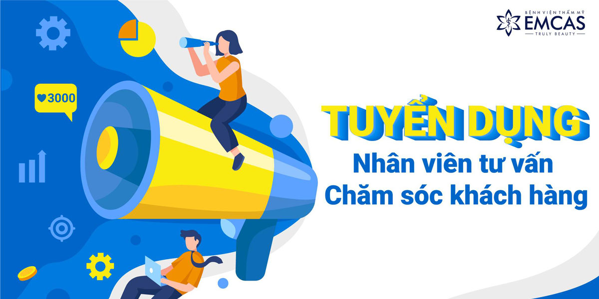 EMCAS Tuyển Dụng Nhân Viên Tư Vấn – Chăm Sóc Khách Hàng